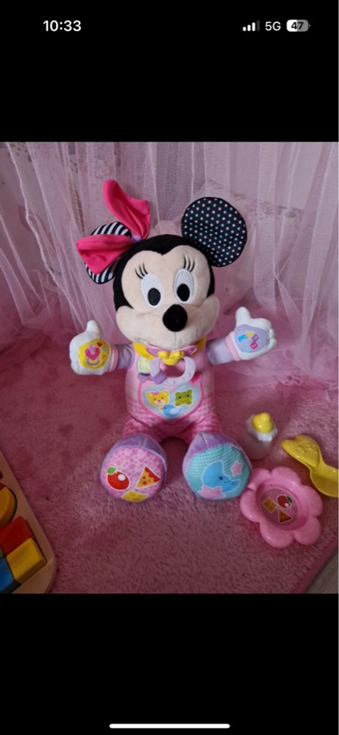 Peluche Minnie interactive - photo numéro 2