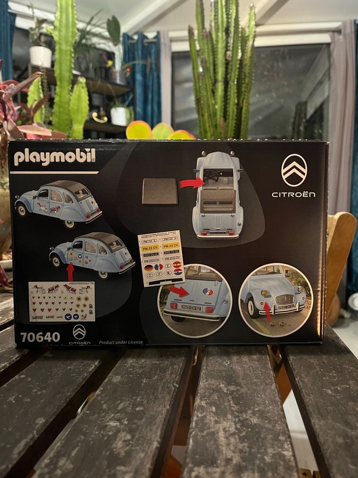 Citroën 2CV playmobil neuf - photo numéro 5