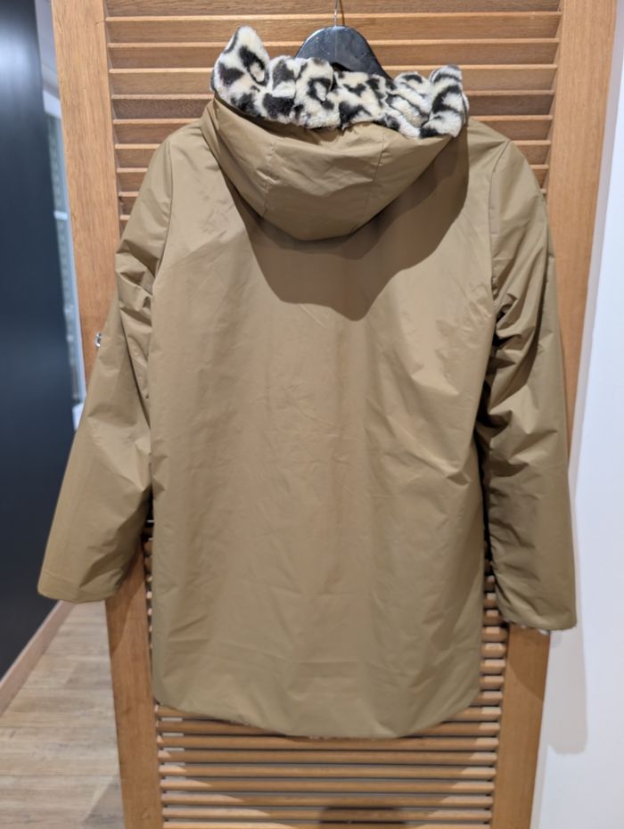 Manteau réversible kaki - photo numéro 4