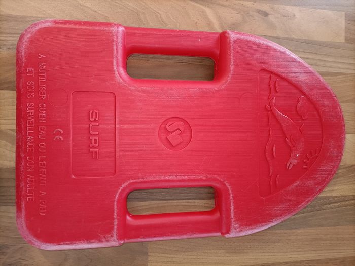 Planche plastique natation rouge - photo numéro 3