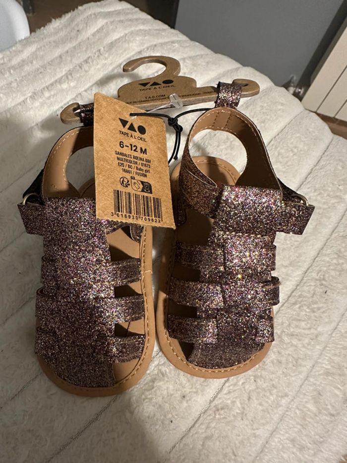 Sandales à paillettes - photo numéro 4
