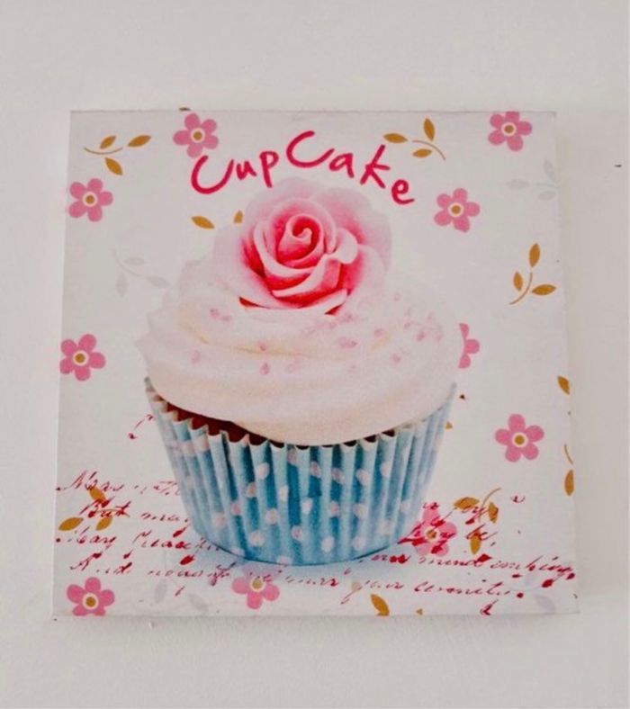 Cadre motif cup cake girly