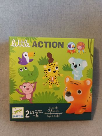 Jeu éducatif Little action de Djeco neuf encore scellé
