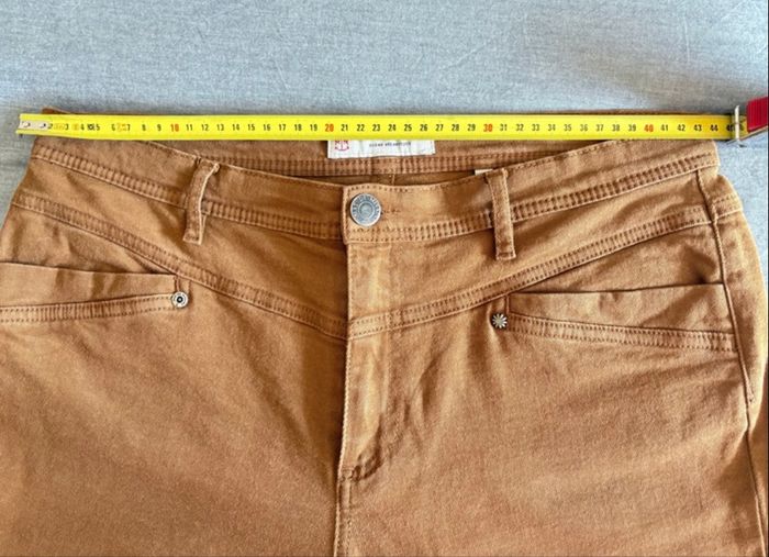 Pantalon Chino/Jean Confort Mat de Misaine T.46 Couleur Caramel Ocre - photo numéro 4