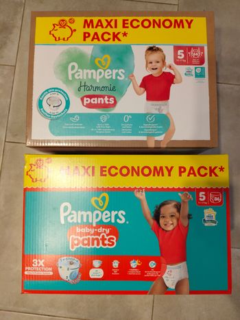 152 pants pampers taille 5