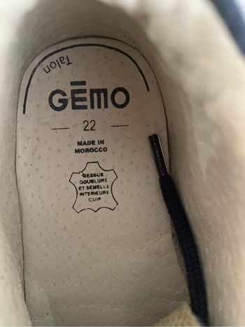 Chaussures Gémo 22