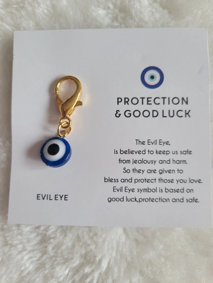 Charm s œil bleu - photo numéro 2