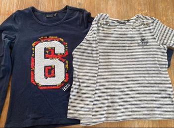 Lot de 2 tee-shirts IKKS 4 ans