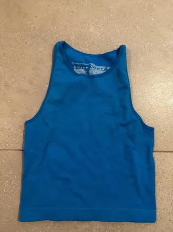 Débardeur bleu Primark, taille 38/40, slim, très bon état