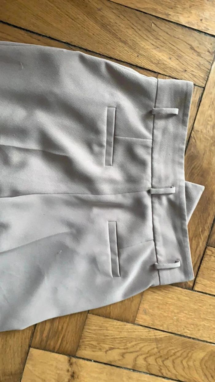 Pantalon Claudie Pierlot beige T:40 - photo numéro 4