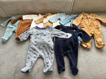 Lot pyjama velours 