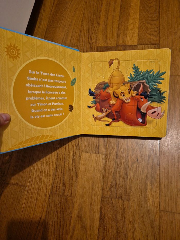 Livre puzzles disney - photo numéro 2