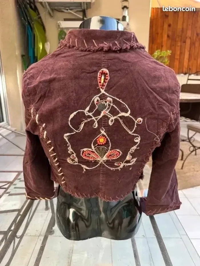 Veste courte pour femme taille M - photo numéro 2