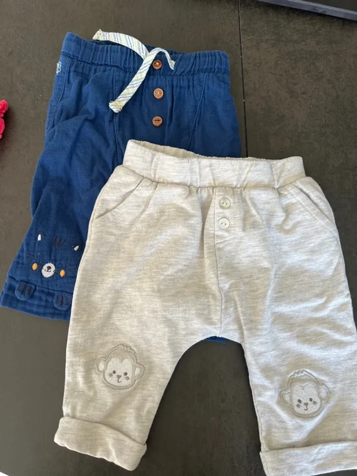 Lot deux pantalons Sergent Major