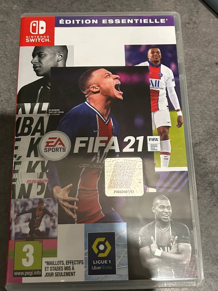 Jeux fifa 21 Switch