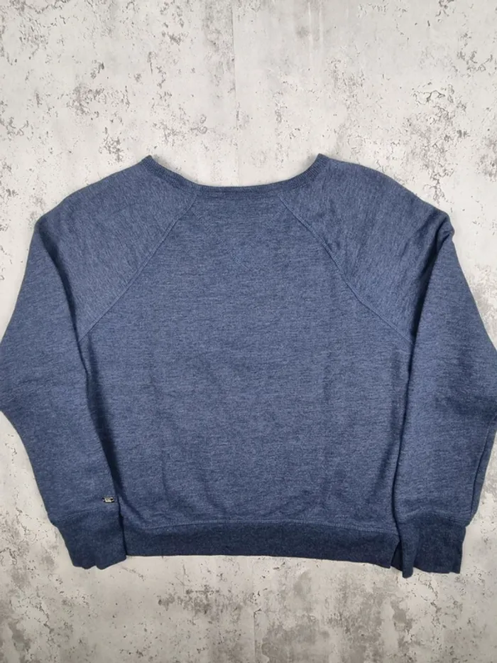Sweat Tommy Hilfiger bleu chiné – Taille M Femmes (mesures en photos) - photo numéro 4