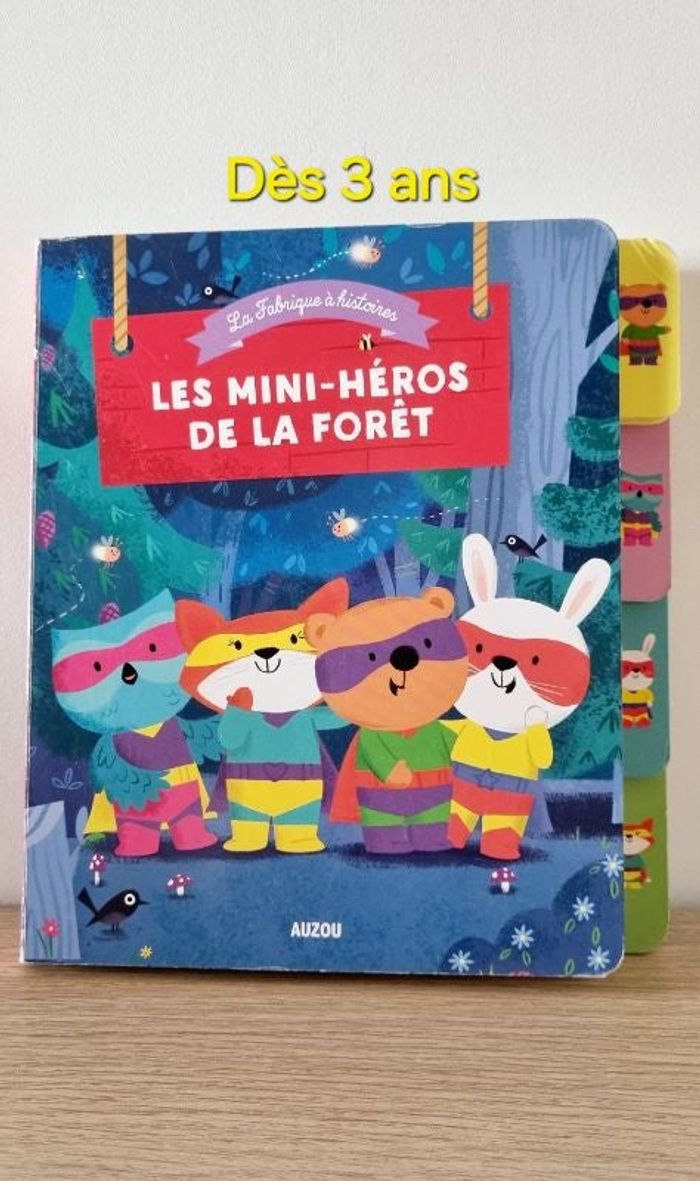 4 histoires "Les mini-héros de la forêt"