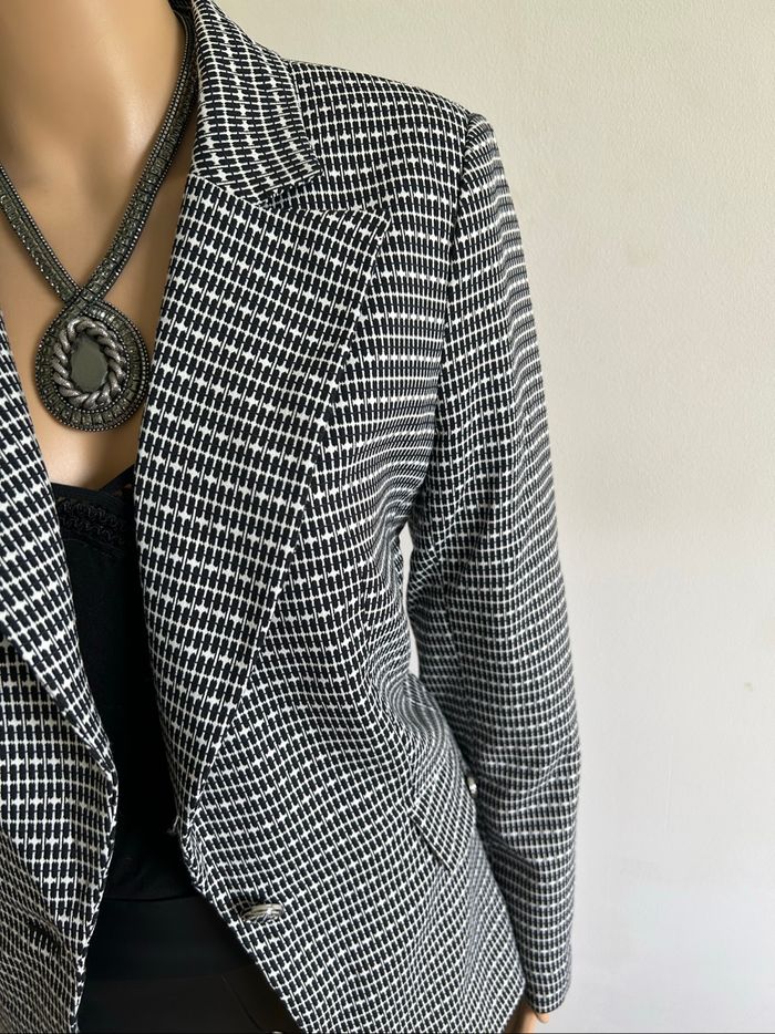 Blazer noir et blanc Morgan taille 42 jamais porté - photo numéro 4