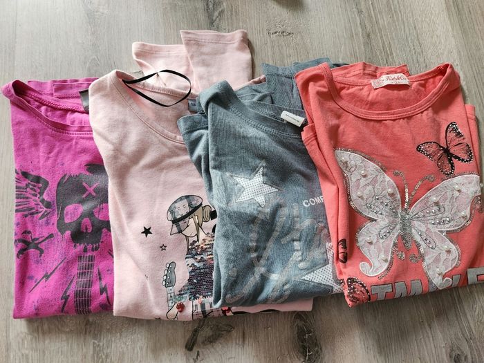 Lot T shirt manche longue 12 ans fille
