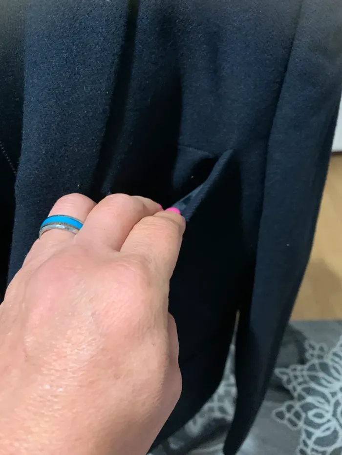 Blazer bleu marine taille 50 🍭🍭 - photo numéro 2