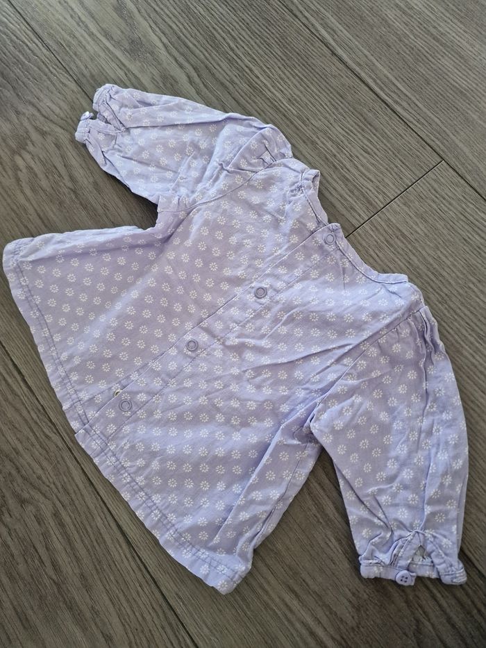 Lot de 1 robe d'été et 2 vestes fille 3 mois - photo numéro 7