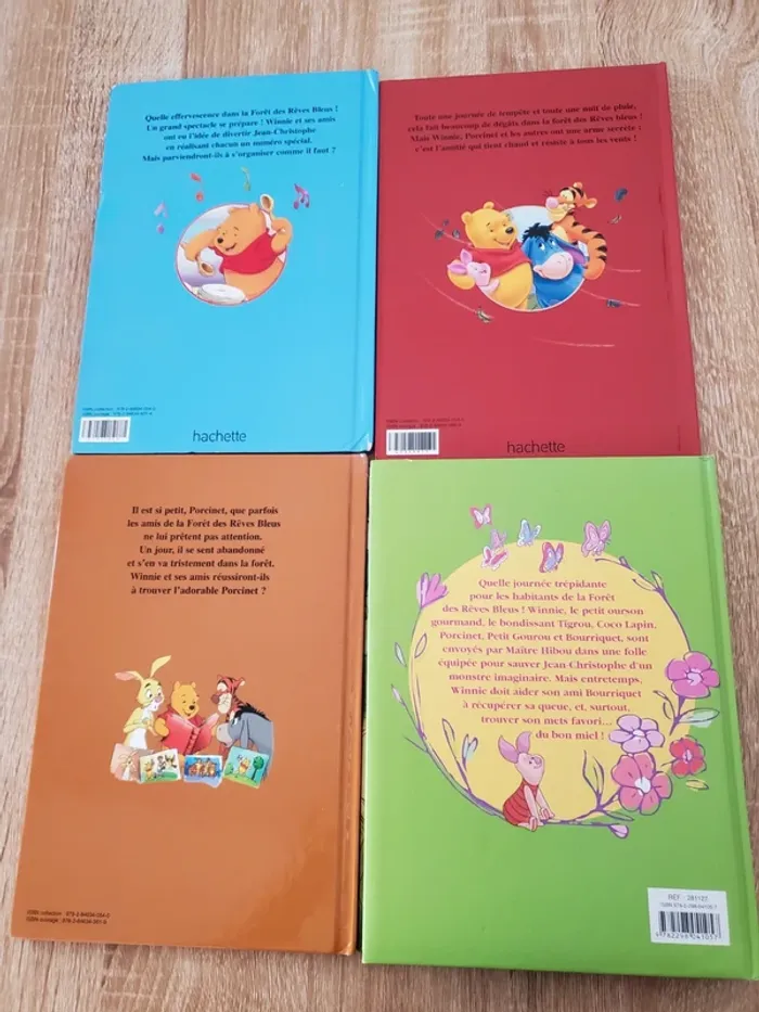 Lot 4 livres Winnie L'ourson - photo numéro 2