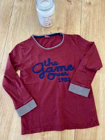 T shirt manches longue tao 10 ans