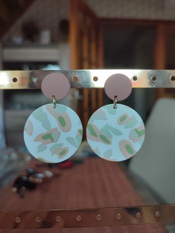 Boucle d'oreille ronde