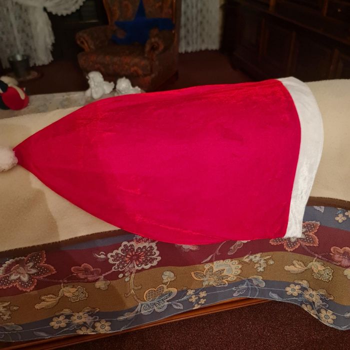 6pcs Housse dossier chaise bonnet père Noël 🎅 - photo numéro 9