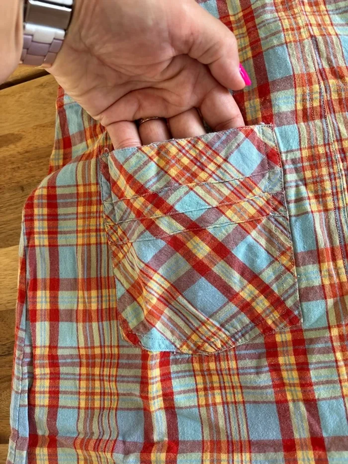 Robe dos nu effet madras - photo numéro 2