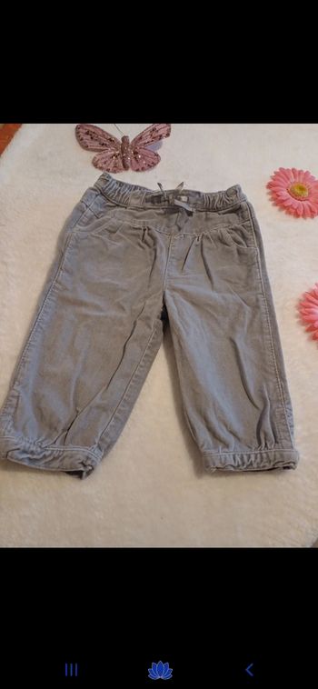 Pantalon bébé taille 12 mois