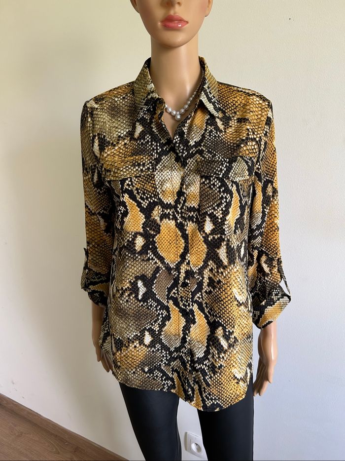 Blouse imprimée à manches longues Only taille 36 jamais portée