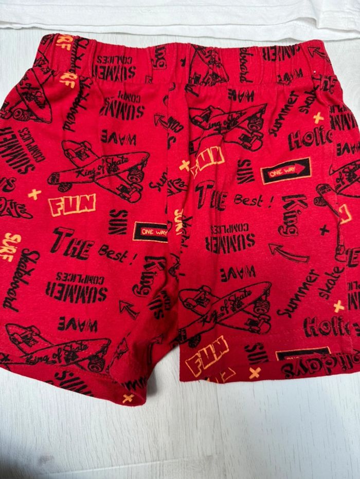 Ensemble short tee shirt Complices 2-3 ans - photo numéro 2