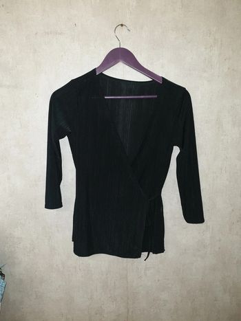 Top cardigan portefeuille