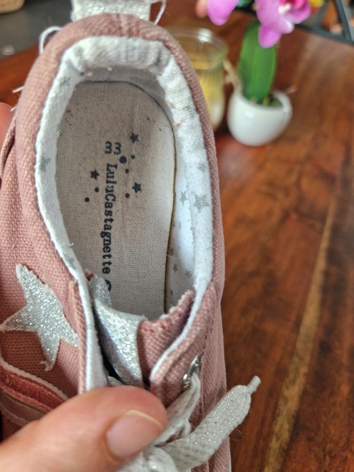 Chaussures à lacets Lulu castagnette taille 33 - photo numéro 5