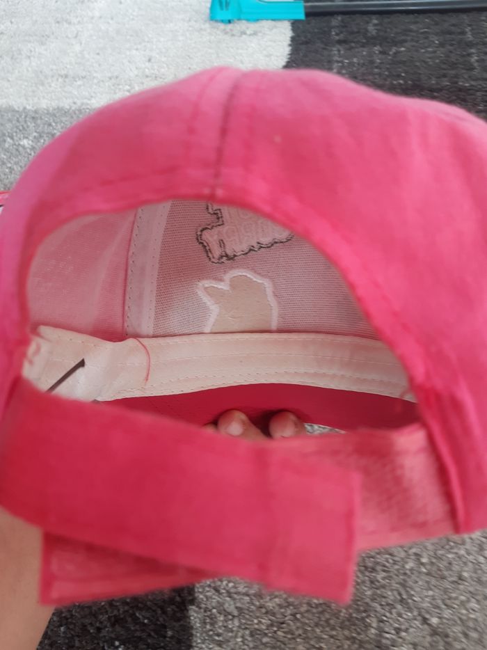 Lot de 2 casquette rouge et rose - photo numéro 5