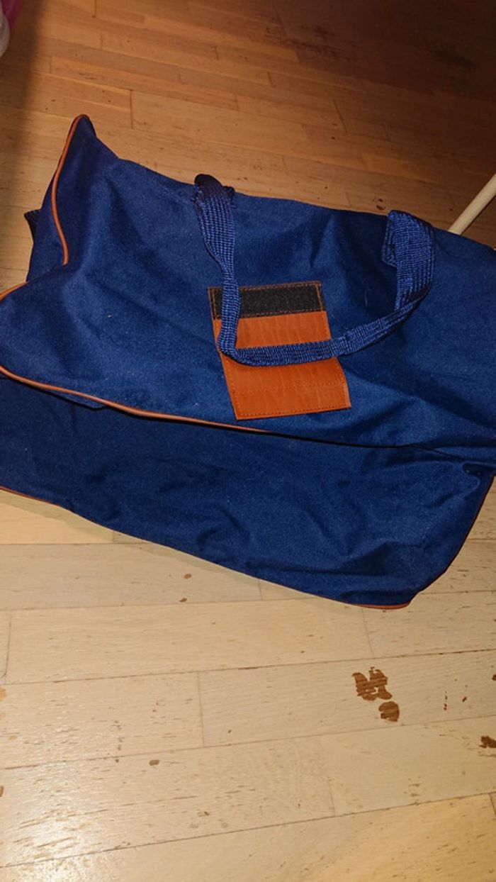Sac de voyage bleu - photo numéro 3