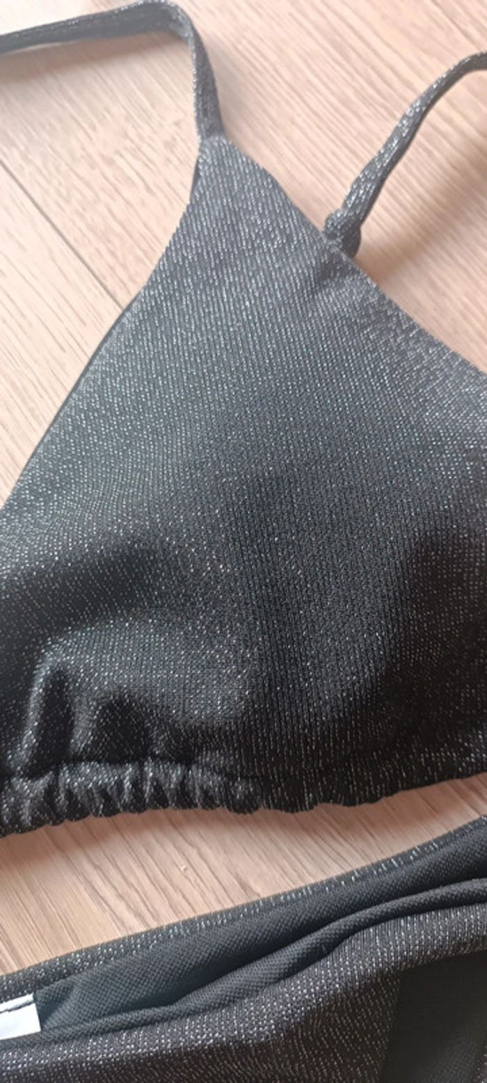 Maillot de bain noir pailleté - photo numéro 2