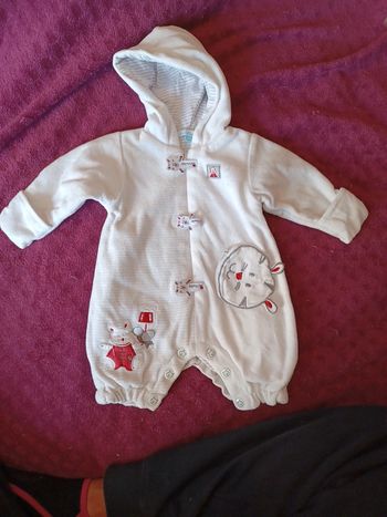 Combinaison grenouillère naissance