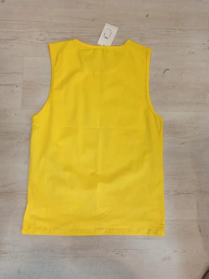 Débardeur pour homme jaune XXL - photo numéro 2