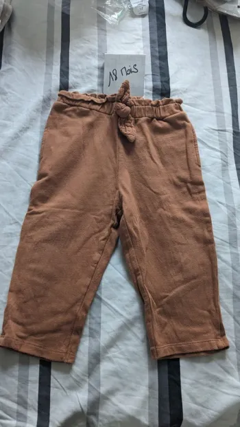 Pantalon en molleton doux et chaud (La Redoute)