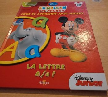 La maison de Mickey Tome 22 les lettres