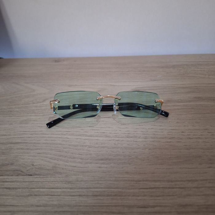 Lunettes de Soleil - Y2K Vintage 90s-2000s - Unisexe Sunglasses - Verres Teintés - photo numéro 4