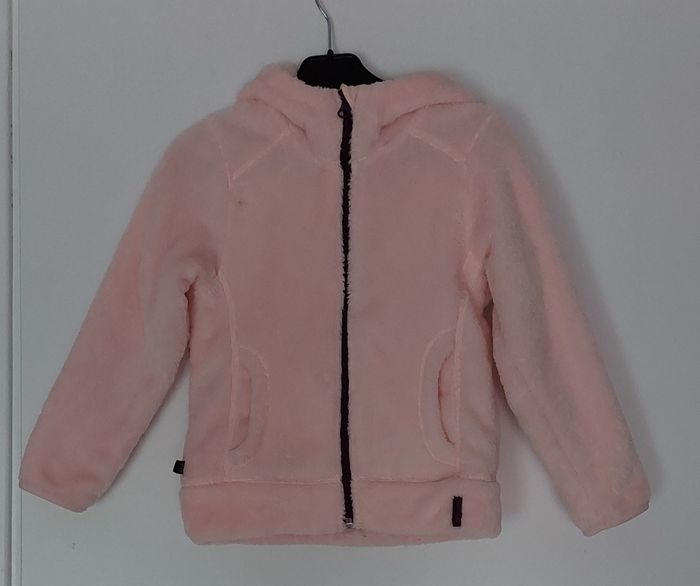 Veste polaire rose décathlon