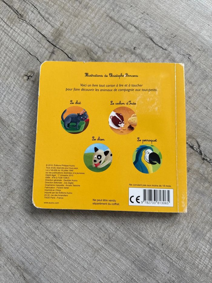 Livre les animaux de compagnie - photo numéro 4