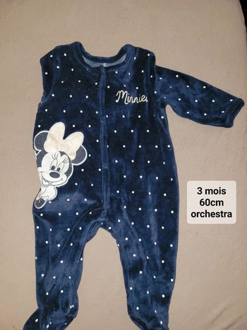 Pyjama minnie 3 mois orchestra