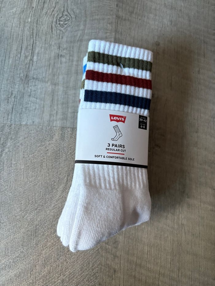 3 paires de chaussettes neuves Levi’s