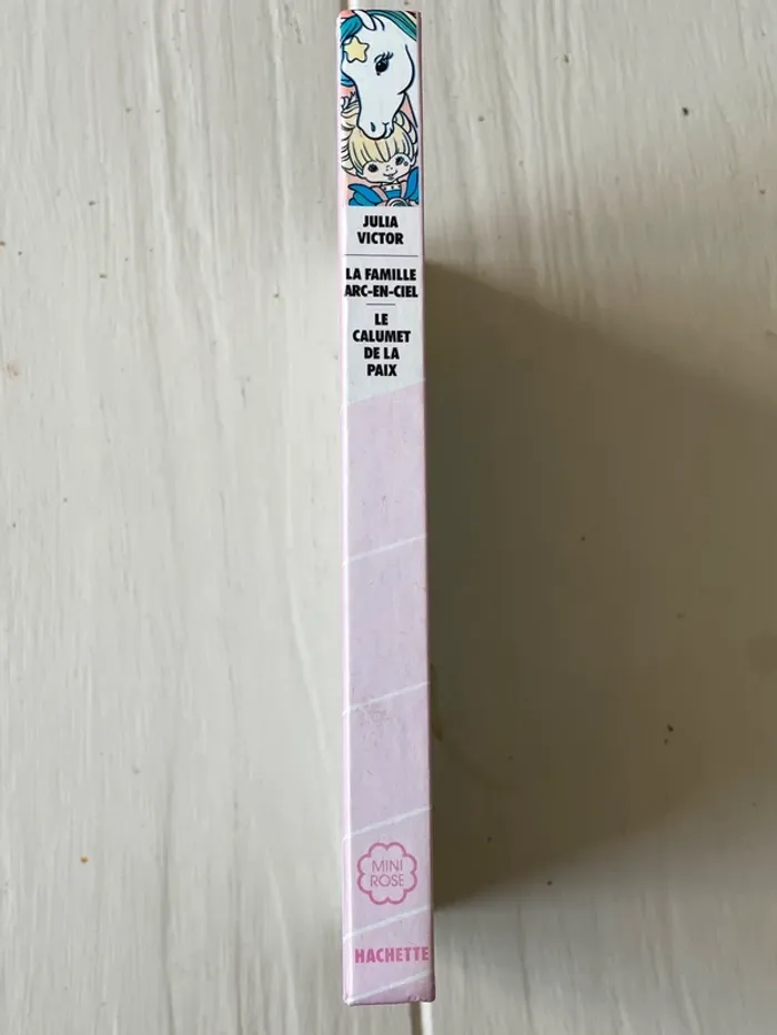 Livre Bibliothèque Rose Rainbow Brite La Famille Arc en Ciel (1986) - photo numéro 3