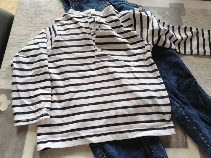 Ensemble salopette tee shirt - photo numéro 5