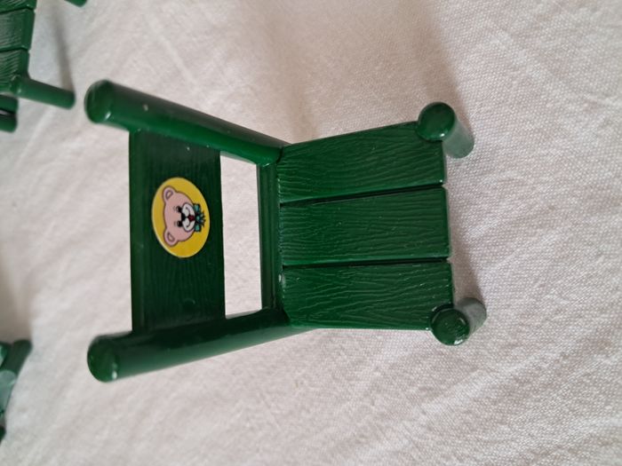 Mobiliers Lot de 6 chaises miniatures vertes Mc Toy Forest Families - photo numéro 9